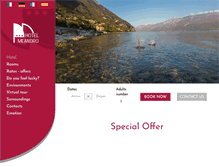 Tablet Screenshot of hotelmeandrolakegarda.com